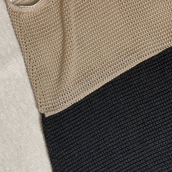 White Birch | Mesh Colorblock Tank Top | Small - Picture 3 of 5